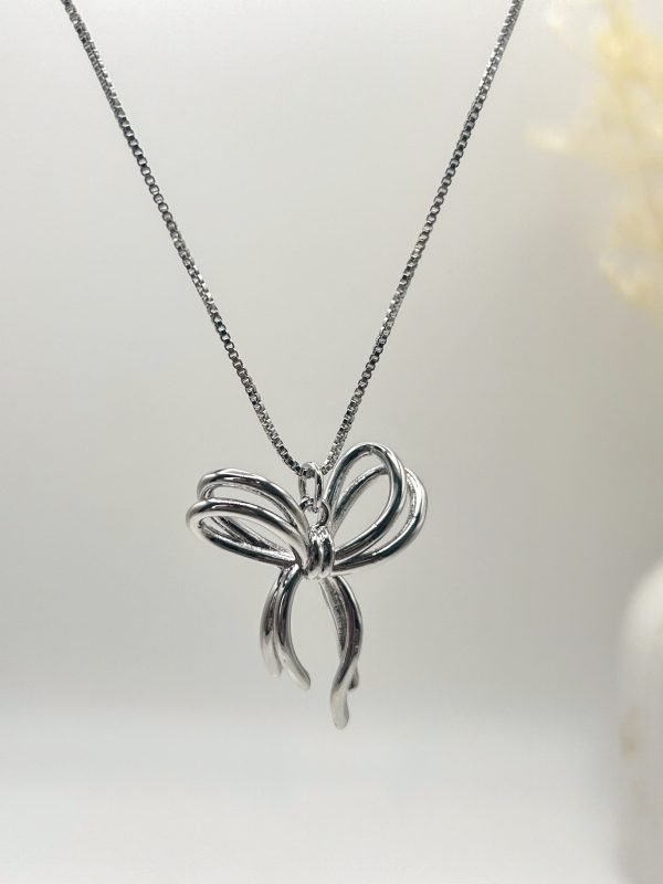 COLLAR TIANA PLATEADO